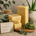 Natural Hand Made Soap - Eucalyptus Aloe