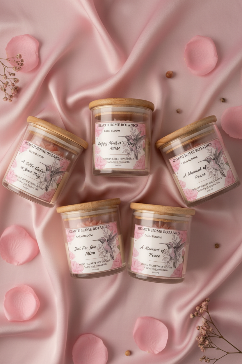 Calm Bloom Candle Collection